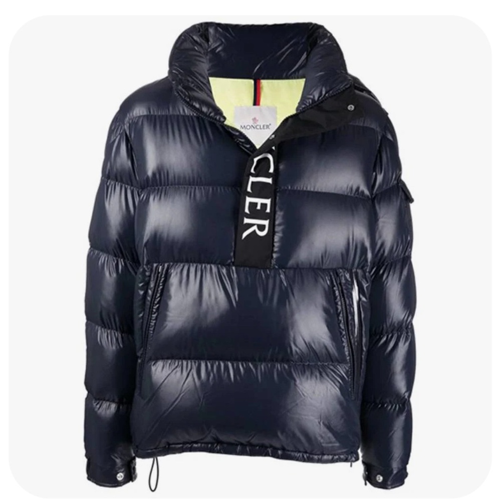 Moncler Maury Hooded Half Zip Down